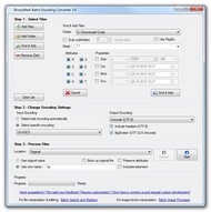 Batch Encoding Converter screenshot